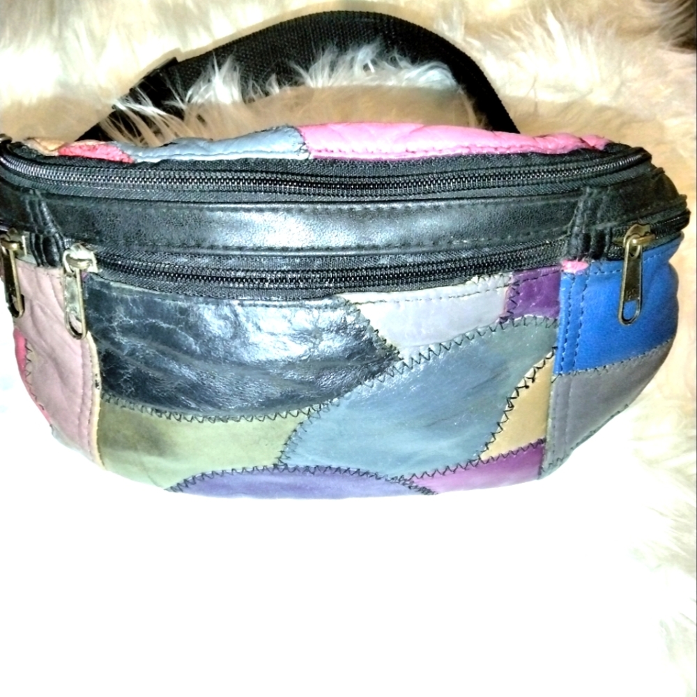 Fanny PacK Patch Leather
